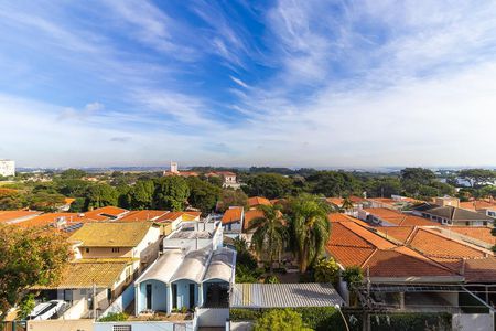 Vista da sacada de apartamento para alugar com 3 quartos, 104m² em Jardim Chapadão, Campinas