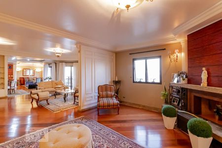 Sala de Estar de apartamento à venda com 5 quartos, 500m² em Bosque da Saúde, São Paulo