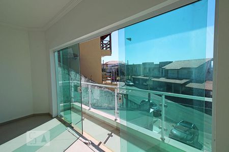 Varanda da Sala de casa de condomínio para alugar com 3 quartos, 161m² em Jardim Rio das Pedras, Cotia