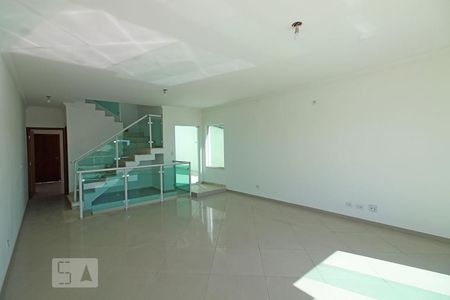 Sala de casa de condomínio para alugar com 3 quartos, 161m² em Jardim Rio das Pedras, Cotia