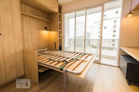 Quarto/Cozinha de kitnet/studio para alugar com 1 quarto, 22m² em Centro, São Paulo