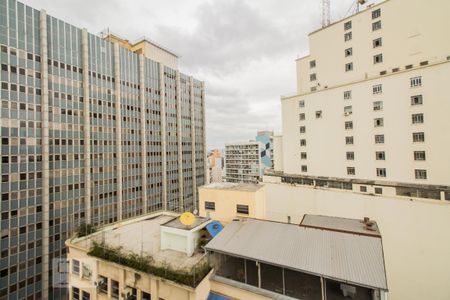 Vista de kitnet/studio para alugar com 1 quarto, 22m² em Centro, São Paulo