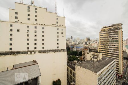 Vista de kitnet/studio para alugar com 1 quarto, 22m² em Centro, São Paulo