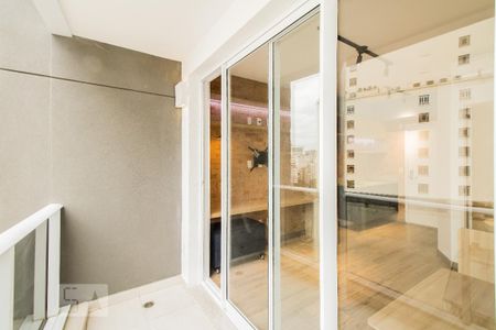 Varanda de kitnet/studio para alugar com 1 quarto, 22m² em Centro, São Paulo