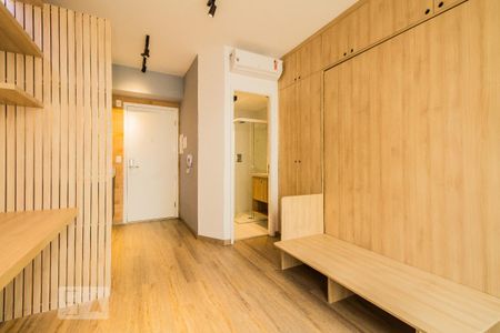 Quarto/Cozinha de kitnet/studio para alugar com 1 quarto, 22m² em Centro, São Paulo