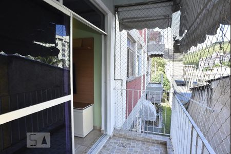 Varanda de apartamento à venda com 2 quartos, 62m² em Taquara, Rio de Janeiro