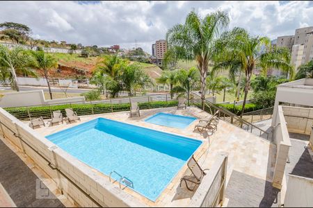 Área comum - Piscina de apartamento para alugar com 3 quartos, 78m² em Buritis, Belo Horizonte