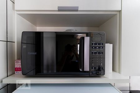 Apartamento para alugar com 38m², 1 quarto e 1 vaga Apartamento para alugar com 38m², 1 quarto e 1 vagaCozinha - Microondas