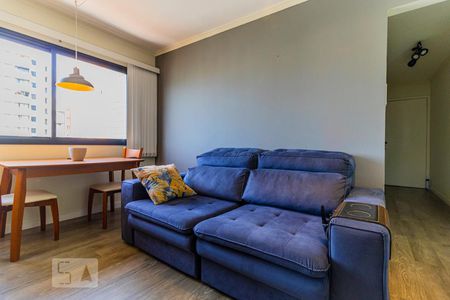 Sala - Sofá de apartamento para alugar com 1 quarto, 38m² em Bela Vista, São Paulo