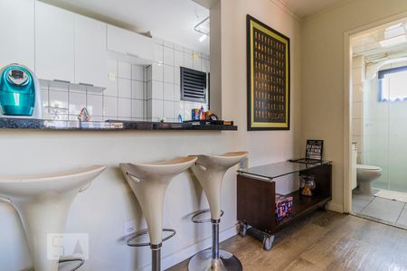 Sala - Banquetas de apartamento para alugar com 1 quarto, 38m² em Bela Vista, São Paulo