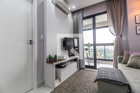 Sala de apartamento para alugar com 1 quarto, 39m² em Bethaville I, Barueri
