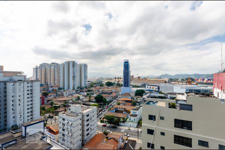 Vista sala de apartamento para alugar com 1 quarto, 44m² em Ponta da Praia, Santos