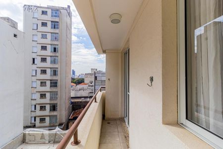 Varanda da Sala de apartamento para alugar com 2 quartos, 55m² em Consolação, São Paulo