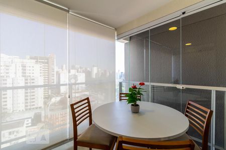 Studio para alugar com 38m², 1 quarto e 1 vagaVaranda