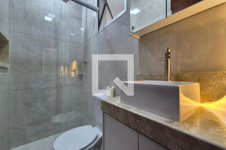 Banheiro Social de apartamento à venda com 2 quartos, 60m² em Jardim Paulicéia, Campinas