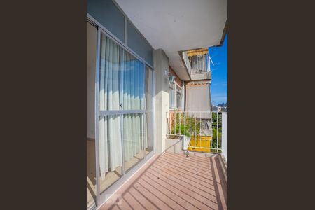 Varanda da Sala de apartamento para alugar com 1 quarto, 60m² em Taquara, Rio de Janeiro