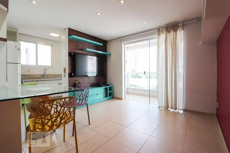 Sala de apartamento para alugar com 2 quartos, 70m² em Setor Bueno, Goiânia