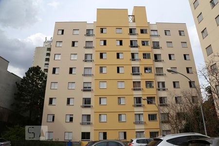 Apartamento à venda com 49m², 2 quartos e 1 vagaFachada do bloco