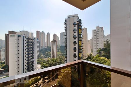 Varanda 1 da Sala  de apartamento à venda com 4 quartos, 197m² em Vila Andrade, São Paulo