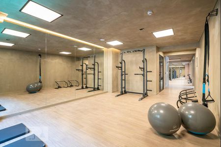 Studio à venda com 32m², 1 quarto e sem vagaAcademia