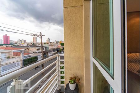 Varanda da Sala de apartamento à venda com 3 quartos, 132m² em Vila Floresta, Santo André