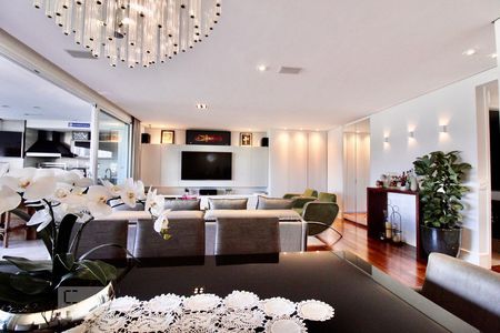 Sala de apartamento à venda com 3 quartos, 183m² em Campo Belo, São Paulo