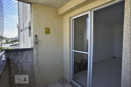 Varanda de apartamento à venda com 2 quartos, 54m² em Taquara, Rio de Janeiro