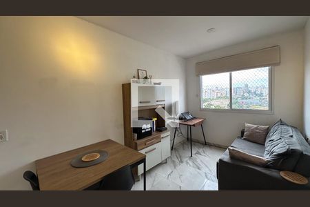 Sala de apartamento à venda com 1 quarto, 34m² em Mooca, São Paulo