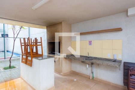 Apartamento para alugar com 56m², 2 quartos e 1 vagaChurrasqueira