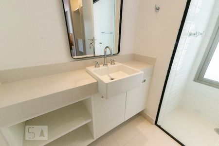 Banheiro - Torneira de kitnet/studio à venda com 1 quarto, 61m² em Itaim Bibi, São Paulo