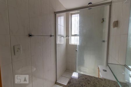 Banheiro da Suíte 1 de apartamento à venda com 3 quartos, 85m² em União, Belo Horizonte