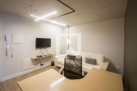 Sala/Quarto de kitnet/studio para alugar com 1 quarto, 41m² em Santo Amaro, São Paulo
