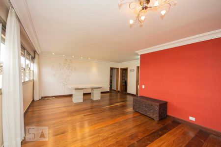 Sala  de apartamento à venda com 3 quartos, 136m² em Petrópolis, Porto Alegre