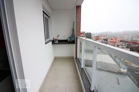 Varanda da Sala  de apartamento para alugar com 2 quartos, 55m² em Baeta Neves, São Bernardo do Campo