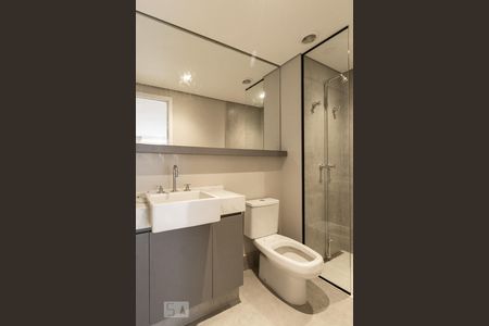 Apartamento para alugar com 52m², 1 quarto e 2 vagasBanheiro