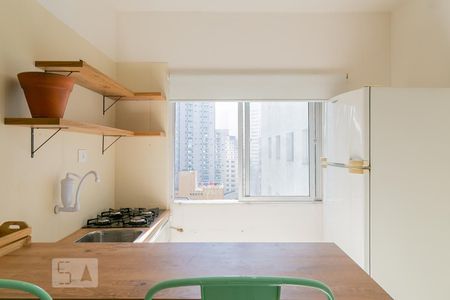 Studio para alugar com 20m², 1 quarto e sem vaga Studio para alugar com 20m², 1 quarto e sem vagaCozinha