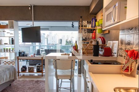 Studio para alugar com 38m², 1 quarto e 1 vaga Studio para alugar com 38m², 1 quarto e 1 vagaCozinha