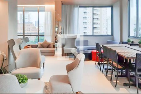 Área comum de apartamento à venda com 2 quartos, 107m² em Vila Romana, São Paulo