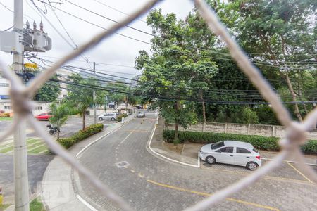 Varanda da Sala Vista de apartamento à venda com 2 quartos, 56m² em Taquara, Rio de Janeiro