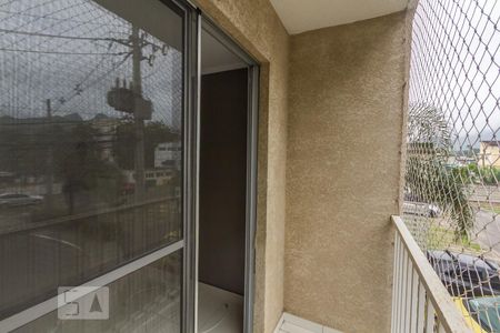 Varanda da Sala de apartamento à venda com 2 quartos, 56m² em Taquara, Rio de Janeiro