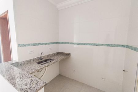 Cozinha de kitnet/studio à venda com 1 quarto, 34m² em Vila Esperança, São Paulo