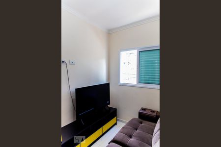 Sala de apartamento à venda com 1 quarto, 53m² em Vila Bela Vista, Santo André