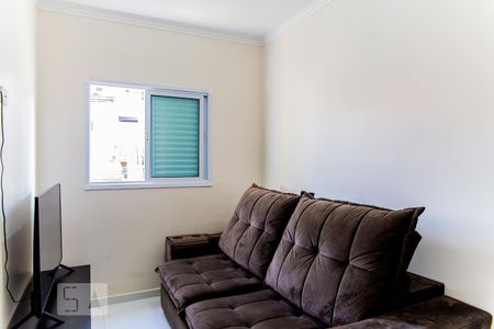 Sala de apartamento à venda com 1 quarto, 53m² em Vila Bela Vista, Santo André