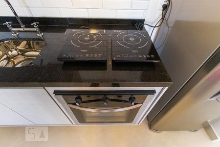 Studio para alugar com 46m², 1 quarto e 1 vagaCozinha - Cooktop e forno elétrico