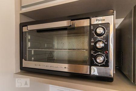 Studio para alugar com 46m², 1 quarto e 1 vagaCozinha - Forno elétrico portátil