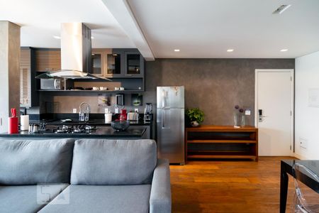 Sala de apartamento à venda com 2 quartos, 69m² em Vila Gertrudes, São Paulo