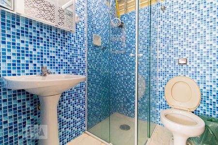 Banheiro de apartamento para alugar com 1 quarto, 29m² em Bela Vista, São Paulo