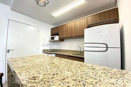 Studio para alugar com 26m², 1 quarto e sem vaga Studio para alugar com 26m², 1 quarto e sem vagaCozinha