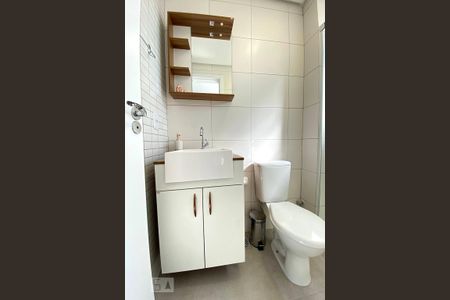 Studio para alugar com 26m², 1 quarto e sem vaga Studio para alugar com 26m², 1 quarto e sem vagaBanheiro