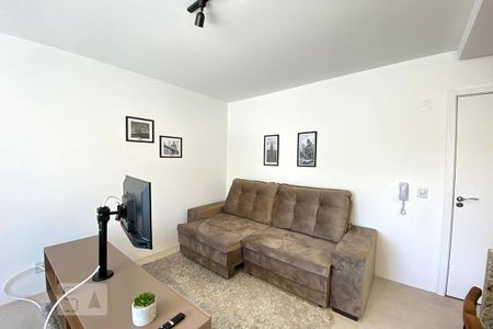 Sala de Estar de kitnet/studio para alugar com 1 quarto, 26m² em Rio Branco, Novo Hamburgo